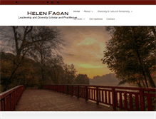 Tablet Screenshot of helenfagan.com